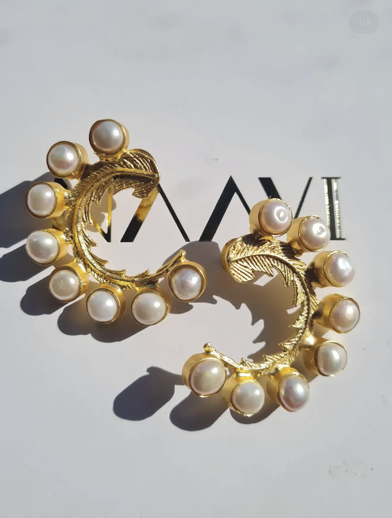 Naavi statement earrings