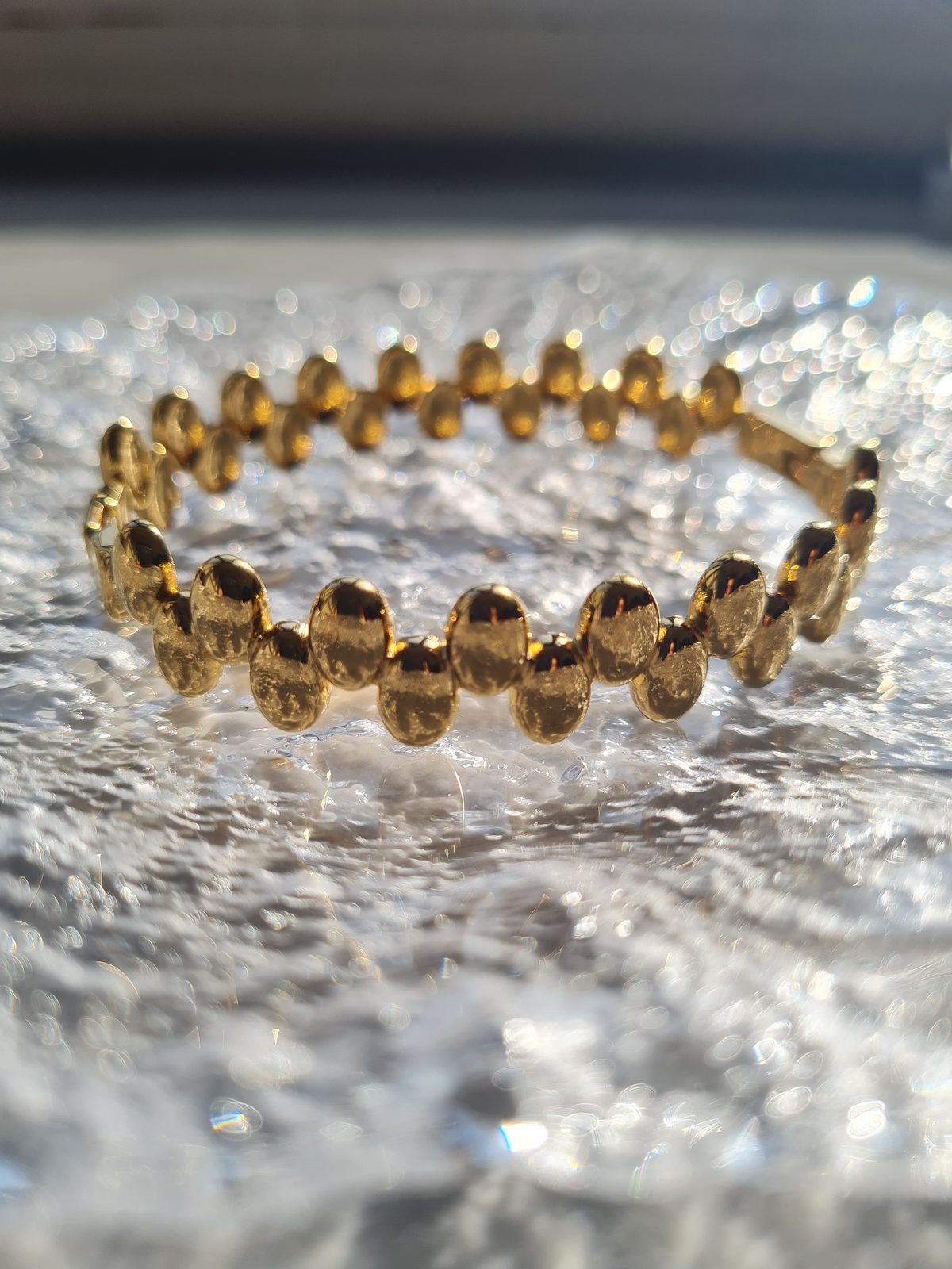 Naavi everyday jewellery worn on the model